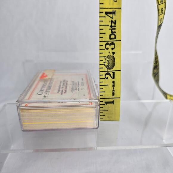 Premier Edition Rapid Transit System 50 Card Set COA No 02524 GNM Sportscards - Picture 16 of 16